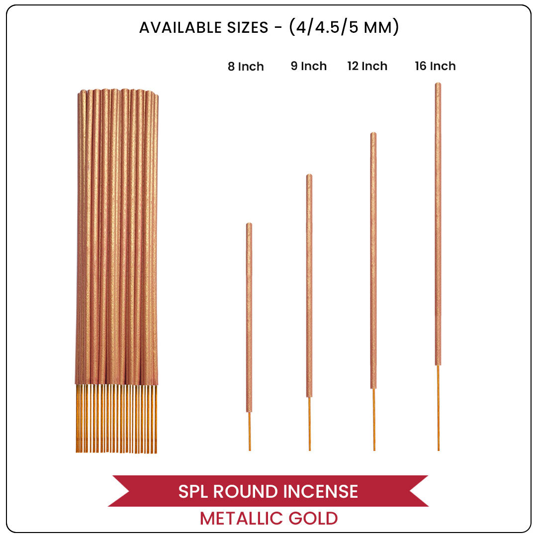 SPL Metallic Round Incense (4/4.5/5 mm)