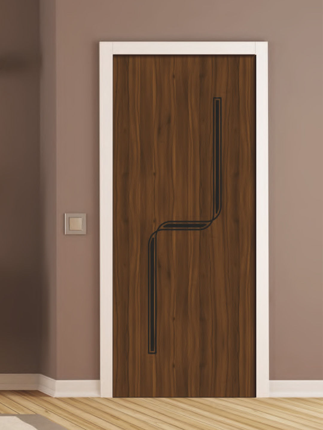 WPC Door Satyavati-8002