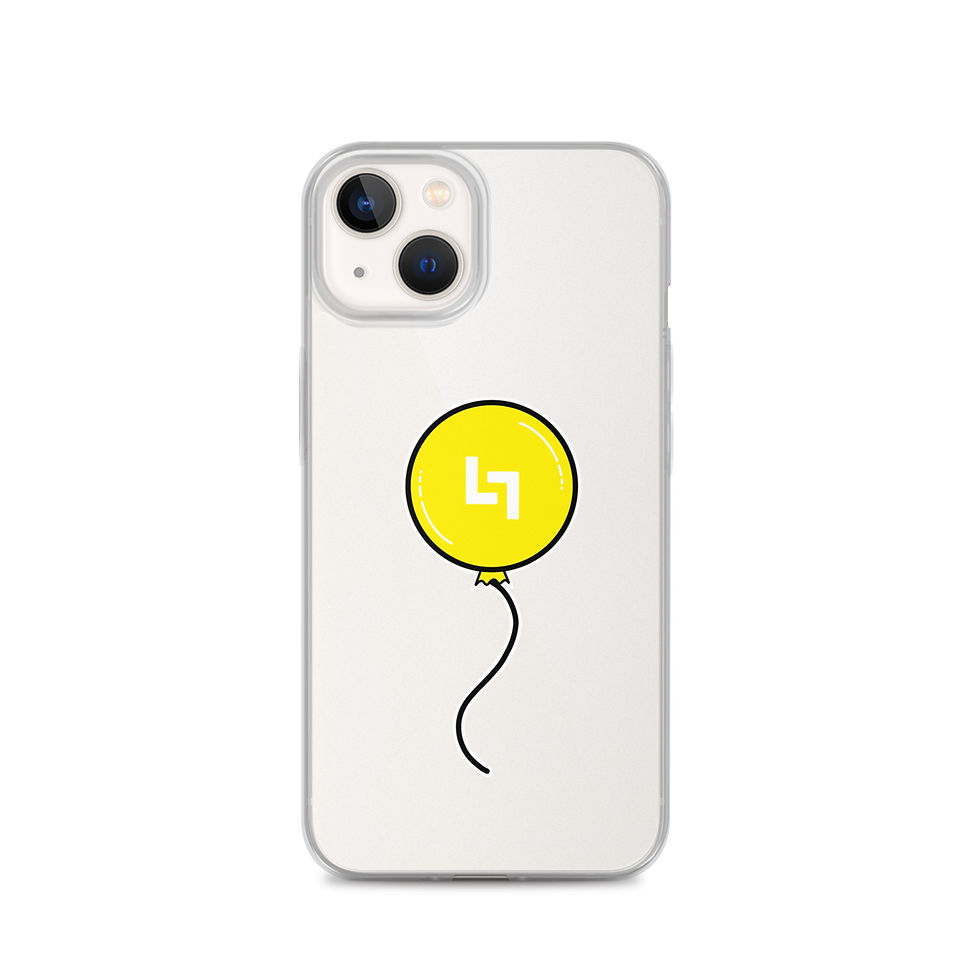 Thumbnail: Yellow Balloon Clear Case for iPhone®