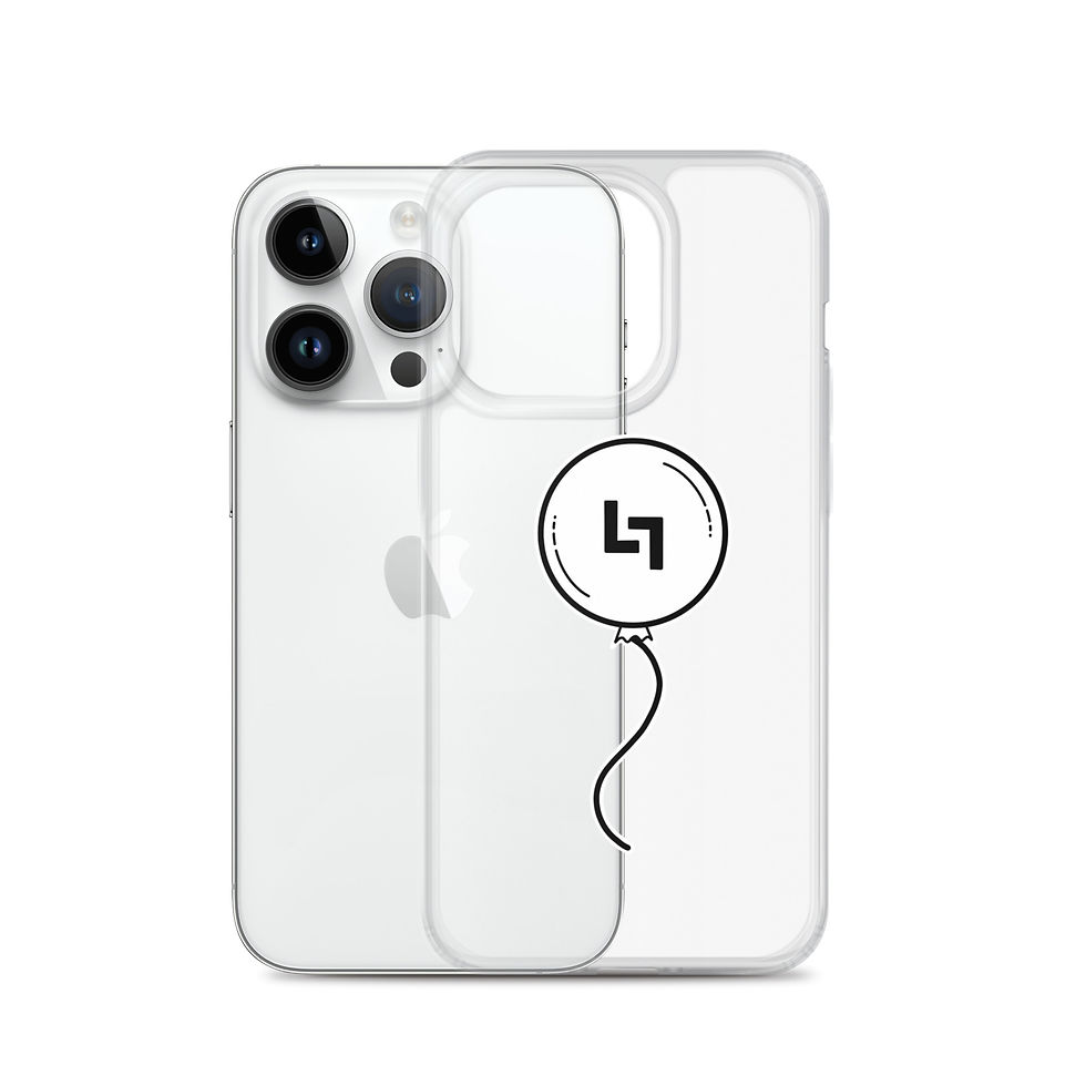 Thumbnail: White Balloon Clear Case for iPhone®