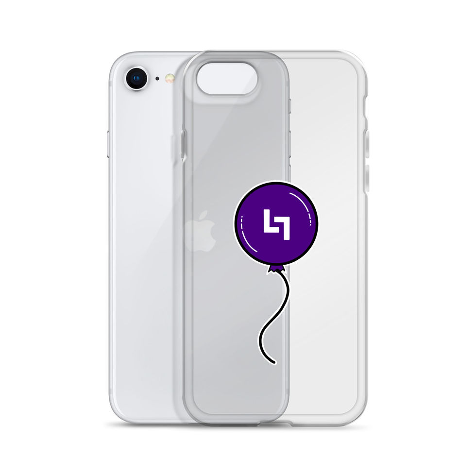 Thumbnail: Purple Balloon Clear Case for iPhone®