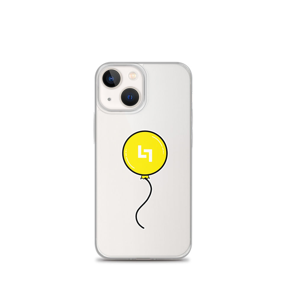 Thumbnail: Yellow Balloon Clear Case for iPhone®