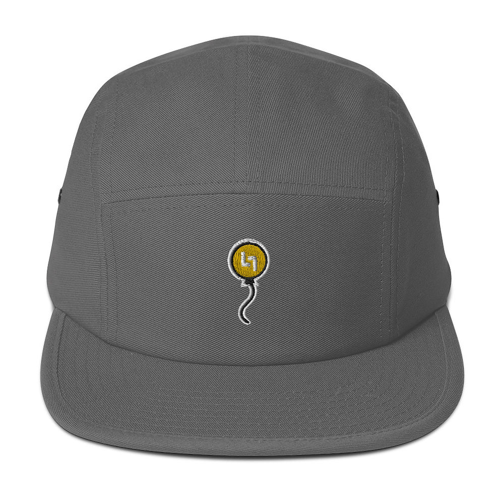Thumbnail: Yellow Balloon 5 Panel Hat 
