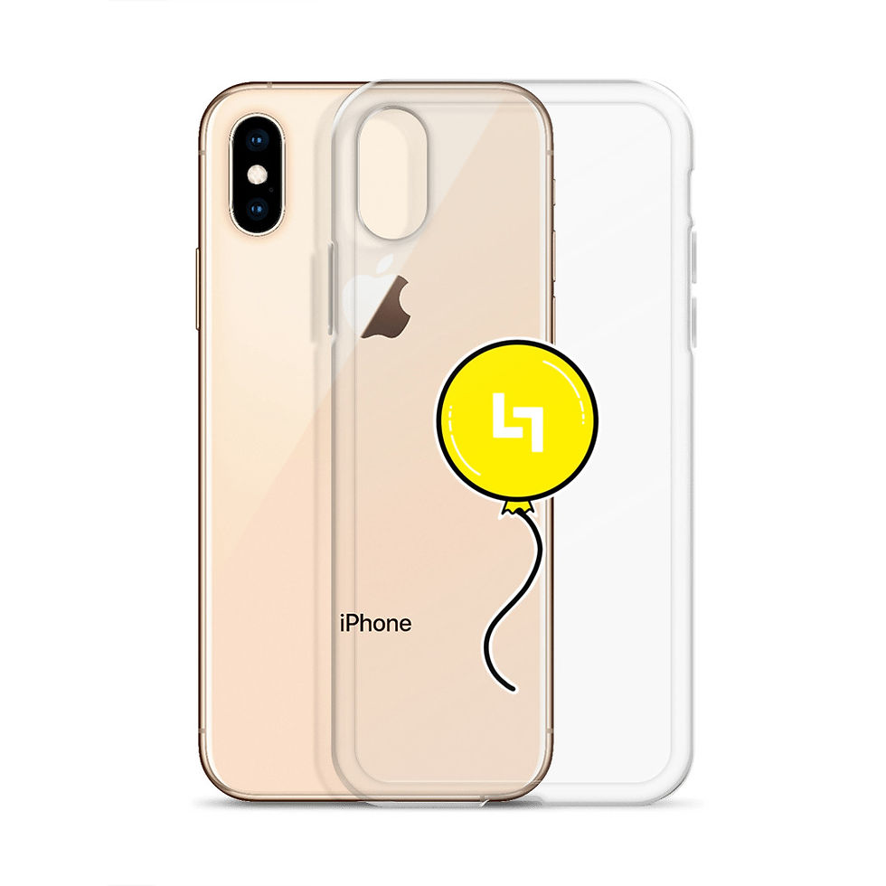 Thumbnail: Yellow Balloon Clear Case for iPhone®