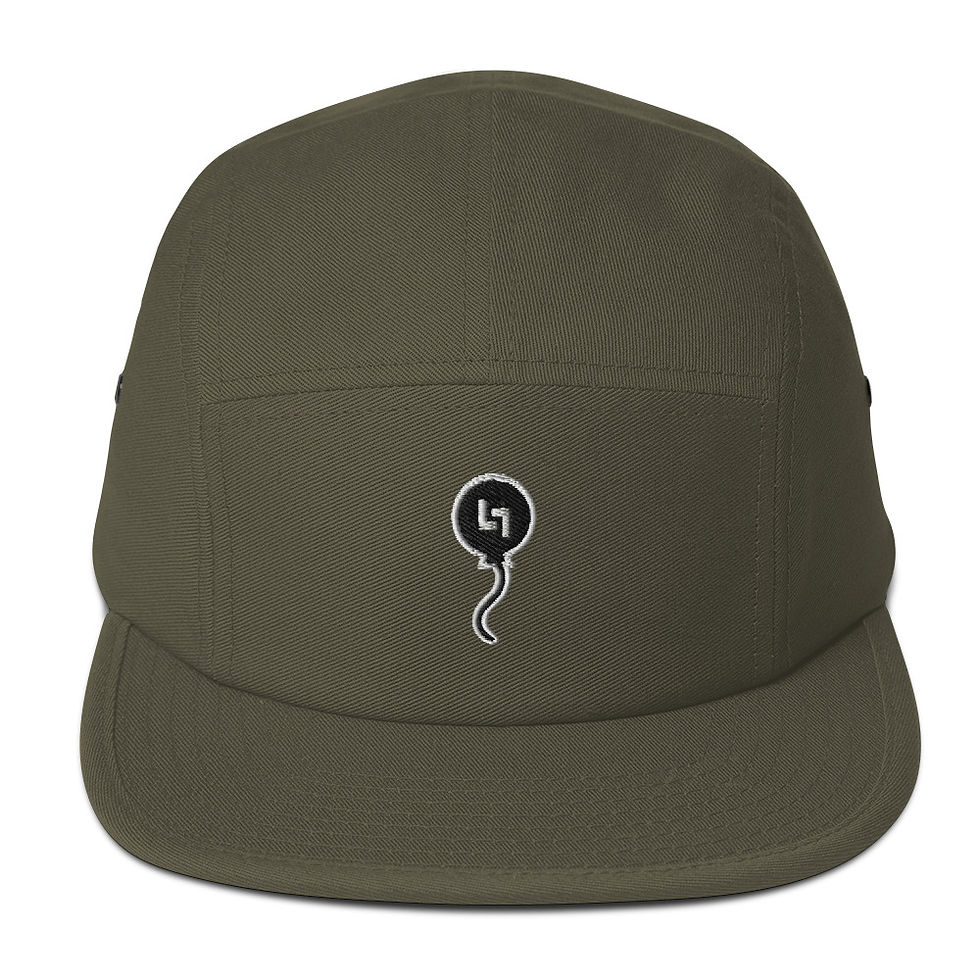 Thumbnail: Black Balloon 5 Panel Hat 