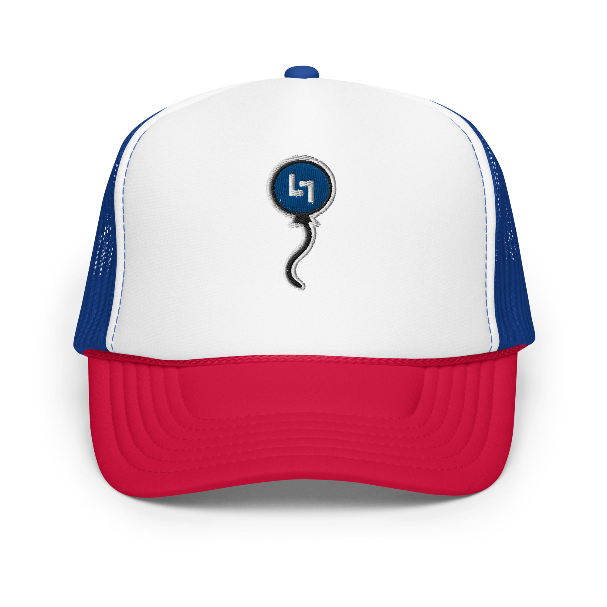 Blue Balloon Foam Trucker Hat