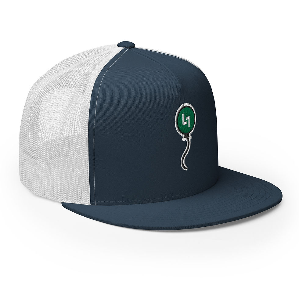 Thumbnail: Green Balloon 5 Panel Trucker Hat