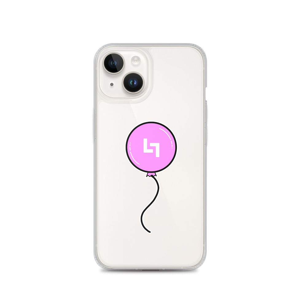 Thumbnail: Pink Balloon Clear Case for iPhone®