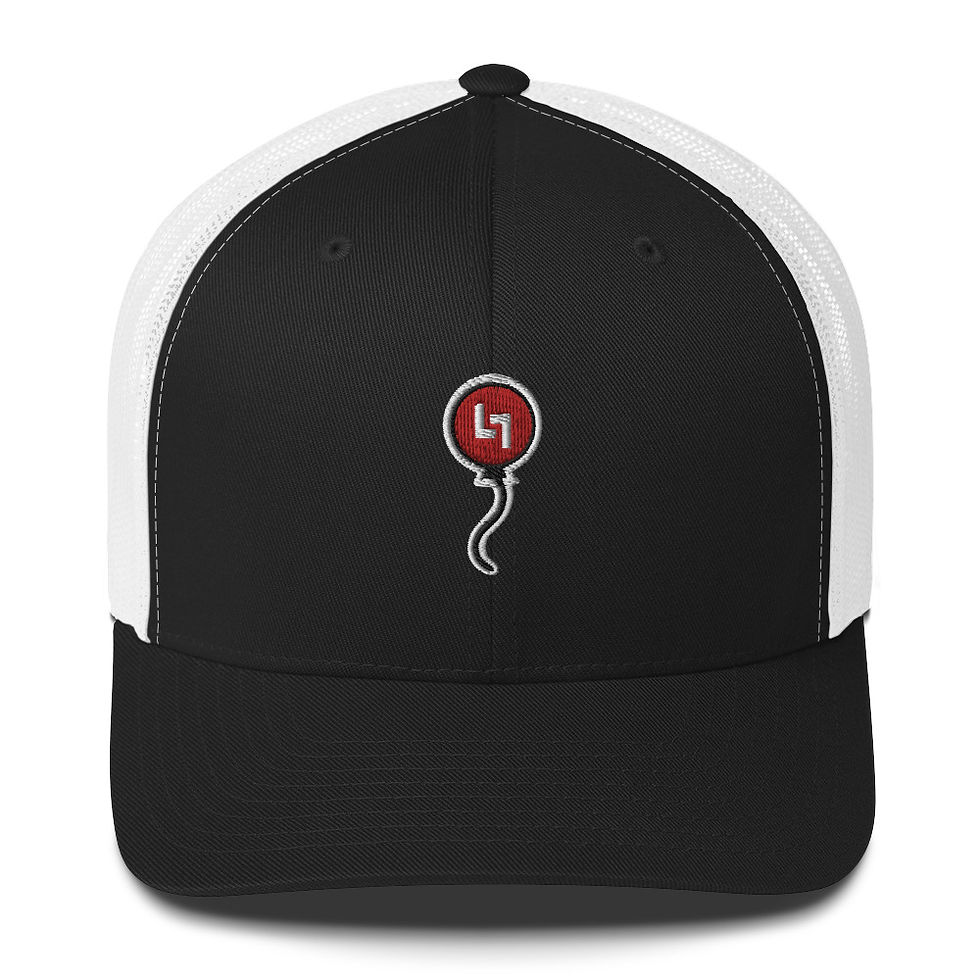 Thumbnail: Red Balloon Retro Trucker Hat 