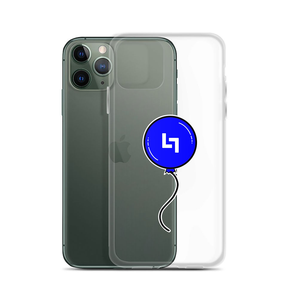 Thumbnail: Blue Balloon Clear Case for iPhone®