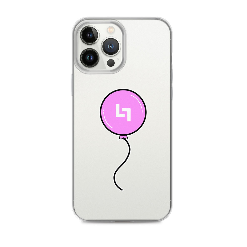 Thumbnail: Pink Balloon Clear Case for iPhone®