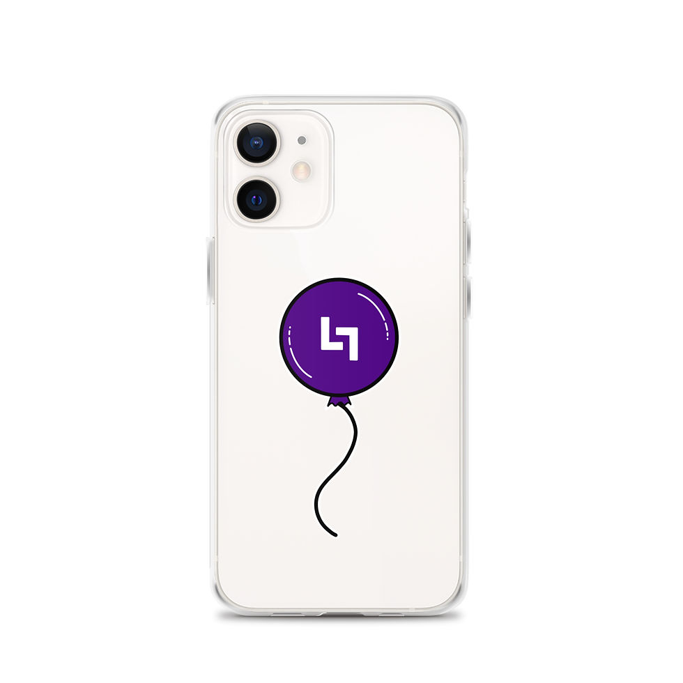 Thumbnail: Purple Balloon Clear Case for iPhone®