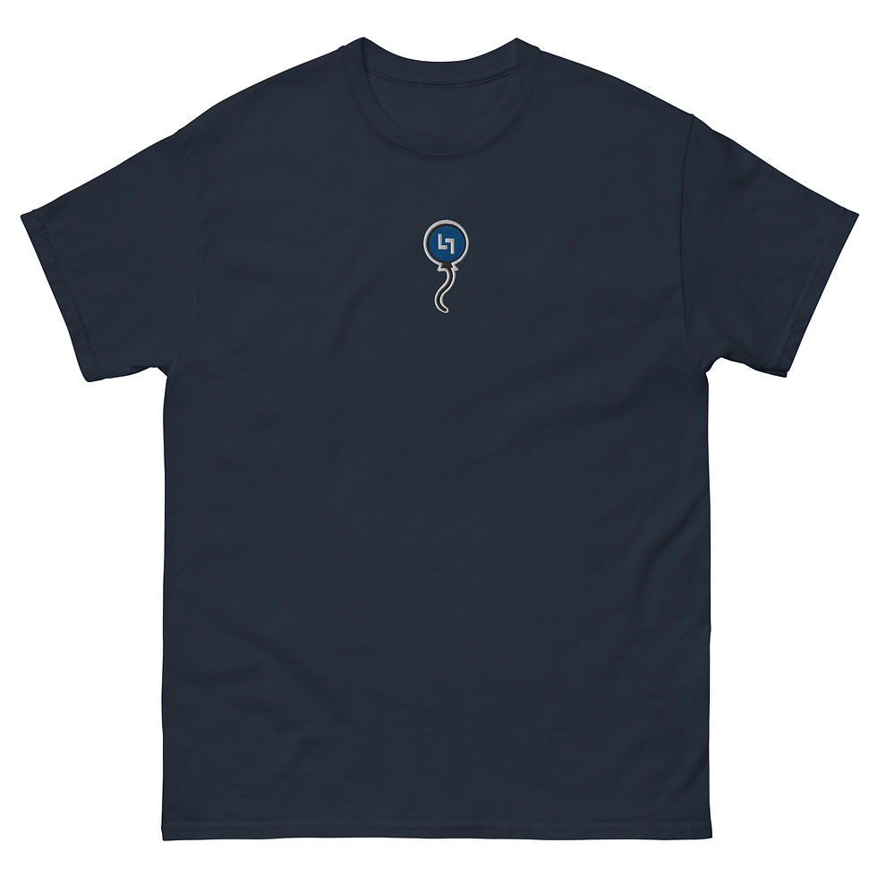 Miniatiūra: Blue Balloon T-Shirt (Front) (Small) (Embroidery)