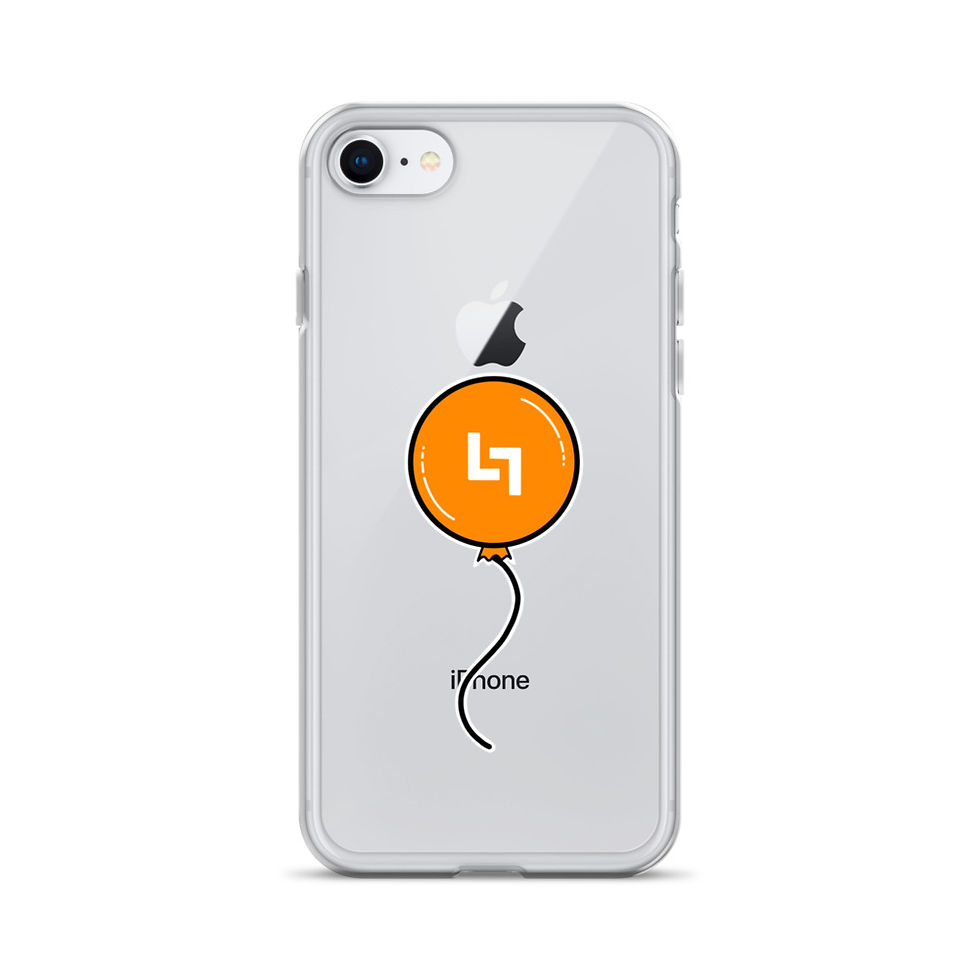 Thumbnail: Orange Balloon Clear Case for iPhone®