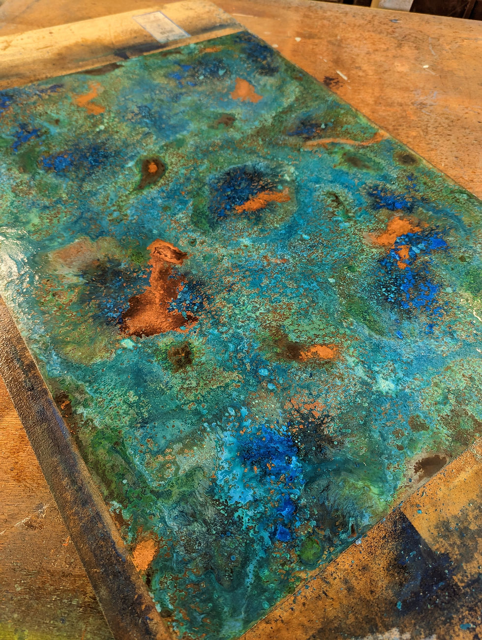 Thumbnail: Vibrant Copper Splashback