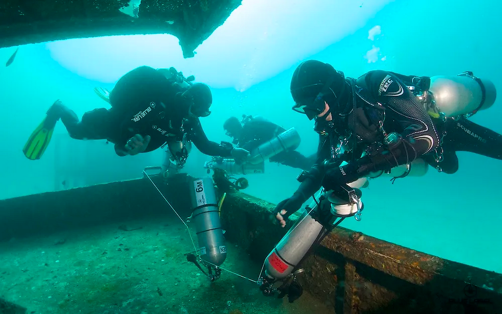 The Depths Below: An In-Depth Look into Technical Wreck Diving