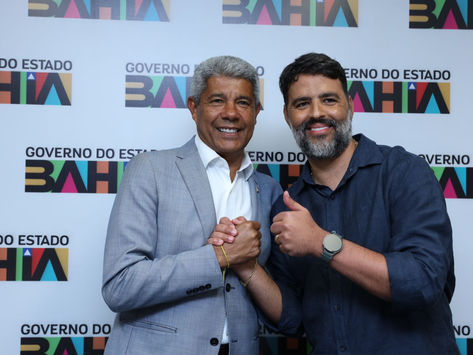 "Pode contar comigo", disse prefeito de Aurelino Leal a Jerônimo Rodrigues