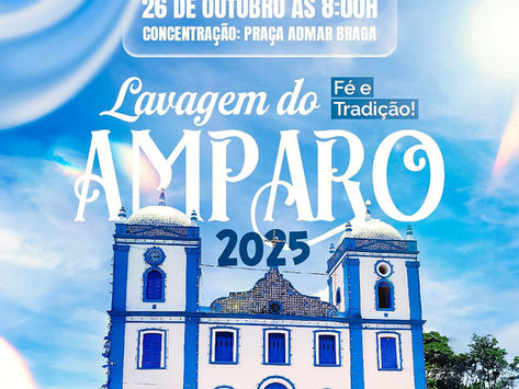VALENÇA: Lavagem do Amparo 2025 acontece domingo 26/10