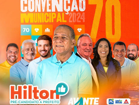 VALENÇA: Coligação Avante, PL, União Brasil e Mobiliza anuncia Convenção para domingo (28/07)