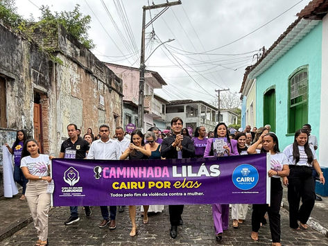 Cairu encerra Agosto Lilás com mobilização pelo enfrentamento à violência contra as mulheres