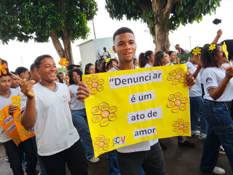 Nilo Peçanha promove caminhada do Faça Bonito e reforça combate ao abuso e exploração sexual infantil