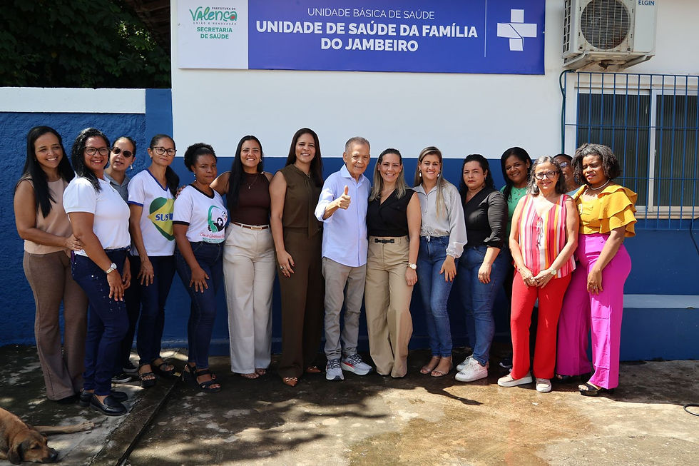 Parceria que fortalece a saúde: Prefeitura de Valença e Faculdade Atenas entregam Unidade de saúde do Jambeiro totalmente requalificada
