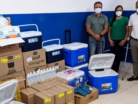 Ituberá recebe doação de insumos do Instituto Alok para enfrentamento da Covid-19
