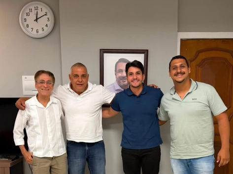 Dalmo Nilo e Allan Monteiro declaram apoio a Duda Sanches e fortalecem pré-campanha em Valença