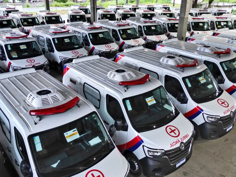 Com 150 novos veículos, Governo do Estado reforça frota da saúde dos municípios baianos