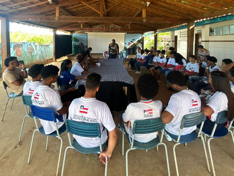 Festival Literário da APA do Pratigi encerra ciclo de oficinas no Baixo Sul com protagonismo estudantil e valorização das ancestralidades