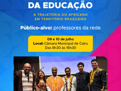 Cairu promove formação continuada sobre a trajetória do povo africano no Brasil para fortalecer a Educação Antirracista