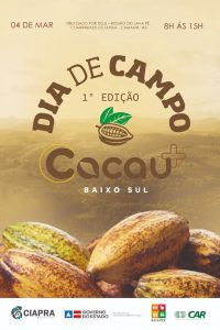 Dia de Campo Cacau+ Baixo Sul acontece em Camamu