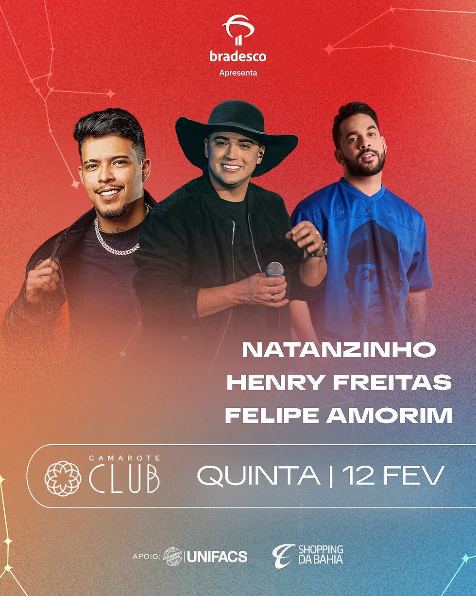 Forró e Piseiro vão invadir a quinta-feira de Carnaval no Camarote Club