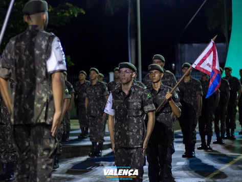 VALENÇA - Tiro de Guerra realiza solenidade de formatura dos atiradores