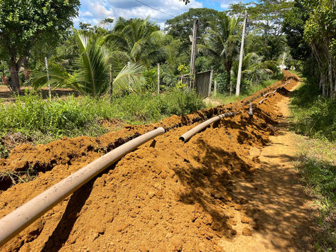 NILO PEÇANHA: Embasa inicia obras para solucionar falta de água no bairro Baixa Fria