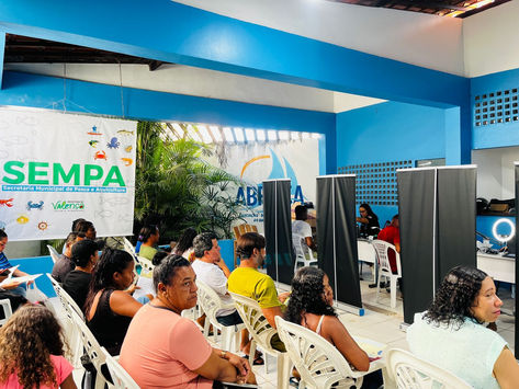 VALENÇA: Prefeitura garante emissão gratuita de 100 carteiras de identidade para pescadores e pescadoras