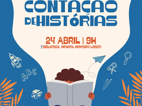 VII Festival de Contação de Histórias celebra os 76 anos da Biblioteca Monteiro Lobato com programação especial para crianças e famílias