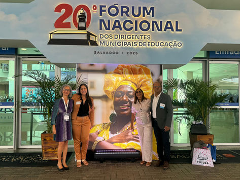 Nilo Peçanha marca presença no Fórum Nacional de Educação, em Salvador