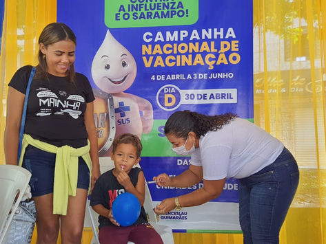 WENCESLAU GUIMARÃES - Dia D de Vacinação ocorreu neste sábado nas Unidades de Saúde