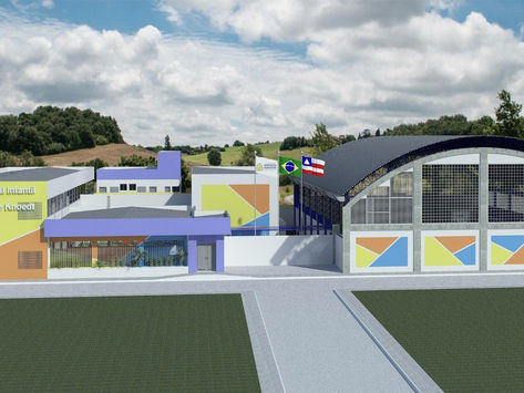 W.Guimarães: Prefeito Kaká assina ordem de serviço para construção de nova escola no Rio Preto