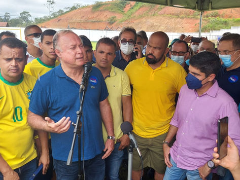 Paulo Azi anuncia emenda para instalação da iluminação do Estádio Municipal de Wenceslau Guimarães