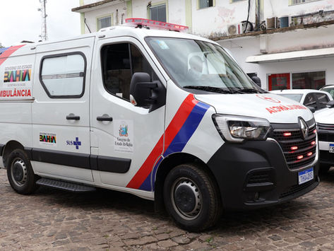 VALENÇA: Prefeitura recebe nova ambulância equipada para reforçar atendimentos de emergência