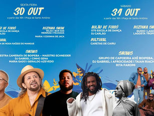 Festival de Primavera de Boipeba chega com atrações nacionais, gastronomia e manifestações culturais, dias 30 e 31/10