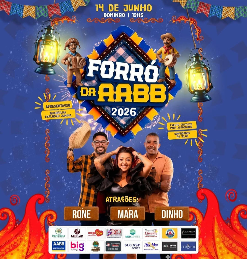 Forró da AABB Valença mantém tradição de quase 50 anos e promete mais uma grande festa junina dia 14/06