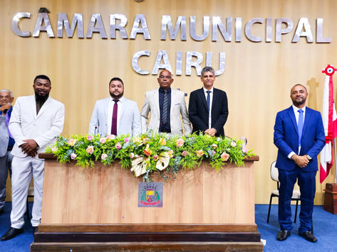 CAIRU: Pikui é eleito por unanimidade presidente da Câmara Municipal 