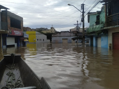 Wenceslau Guimarães tem mais de 400 famílias atingidas pelas fortes chuvas do fim de semana