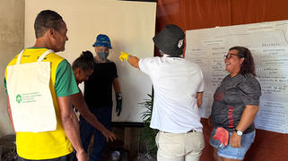 Oficina de enfrentamento a desastres socioambientais elabora plano de contingência em Cairu