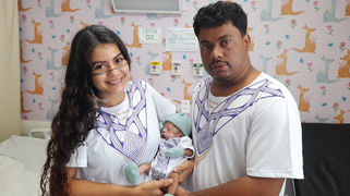 Após 94 dias de internamento, Haynarú Rudá, o curumim de maior prematuridade do Materno-Infantil de Ilhéus, recebe alta