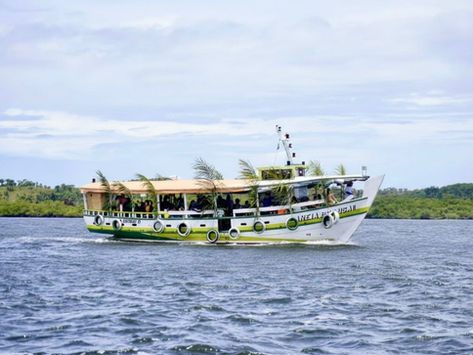 CAIRU: Romaria marítima marca homenagens a São Sebastião, em Cova da Onça