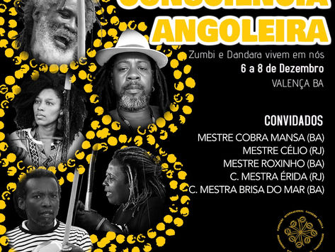FICA Valença apresenta: Consciência Angoleira, de 6 a 8/12